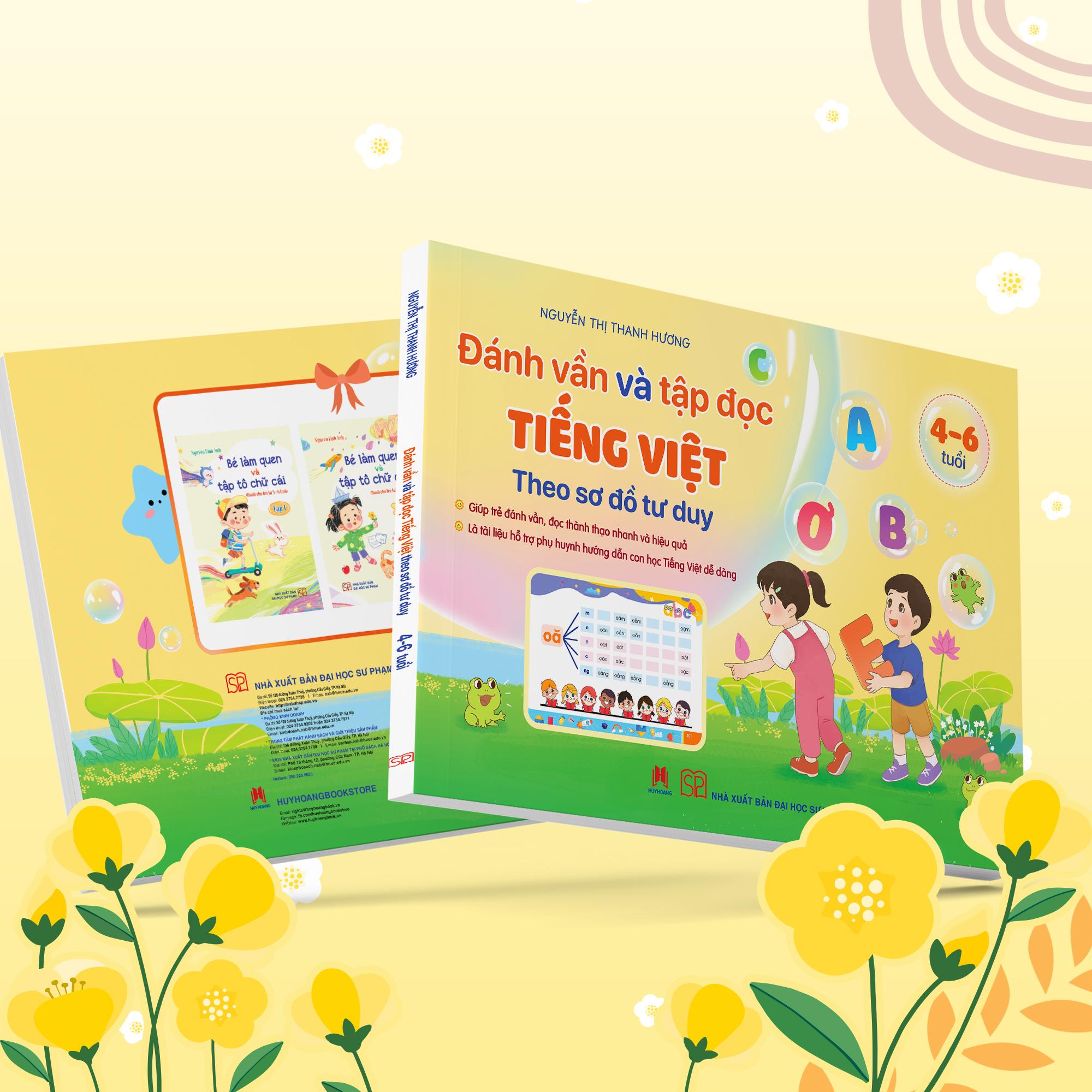 Sách - Đánh Vần Và Tập Đọc Tiếng Việt Theo Sơ Đồ Tư Duy