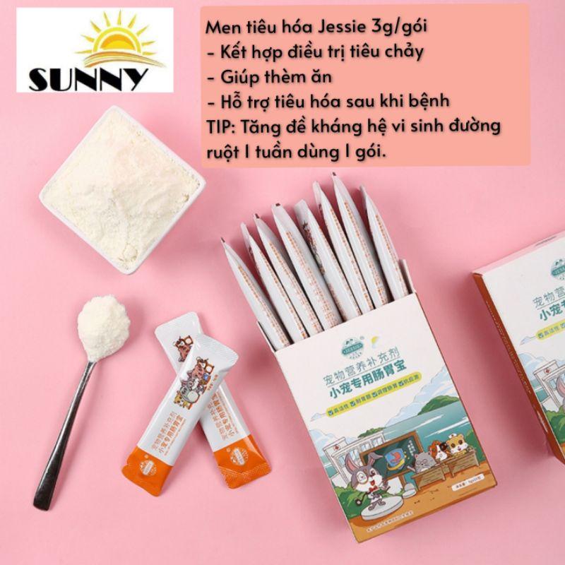 Men tiêu hóa Jessie hỗ trợ tiêu hóa, tăng đề kháng cho hamster/sóc/thỏ/bọ