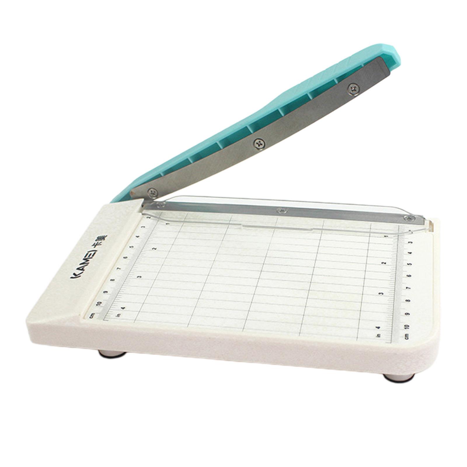Portable 6'' Paper Trimmer Guillotine Photo Cutter for Label Coupon Laminated Paper Home Office