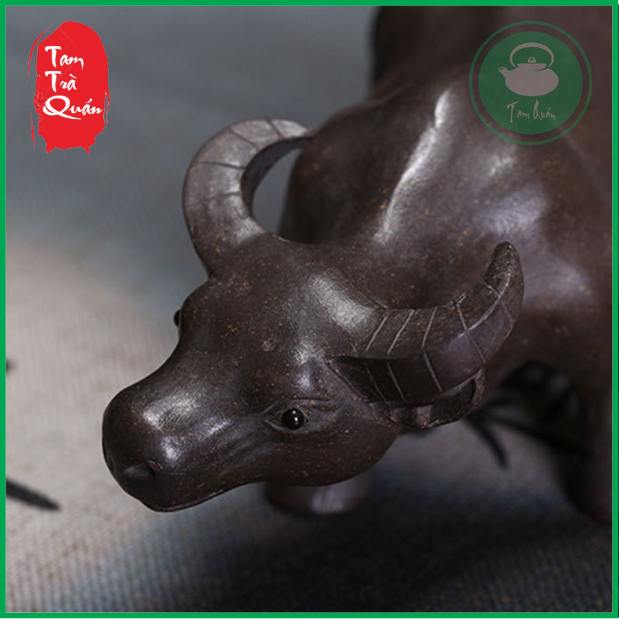 Chú trâu đất - Thú cưng trang trí bàn trà