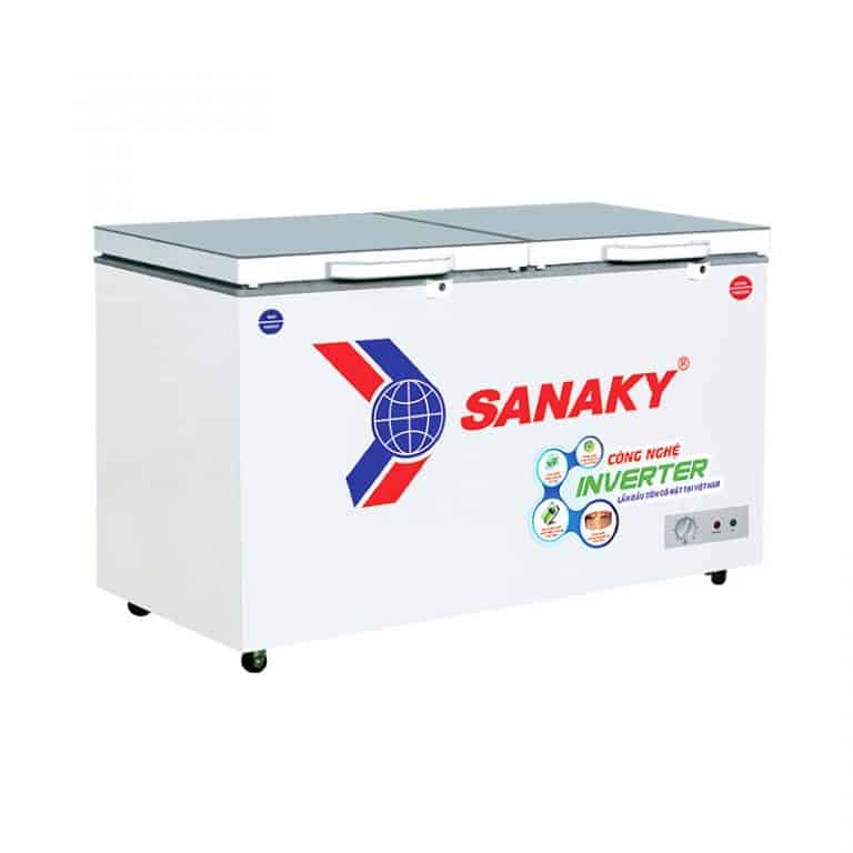 TỦ ĐÔNG MÁT SANAKY 300 LÍT VH-4099W2KD ĐỒNG - HÀNG CHÍNH HÃNG