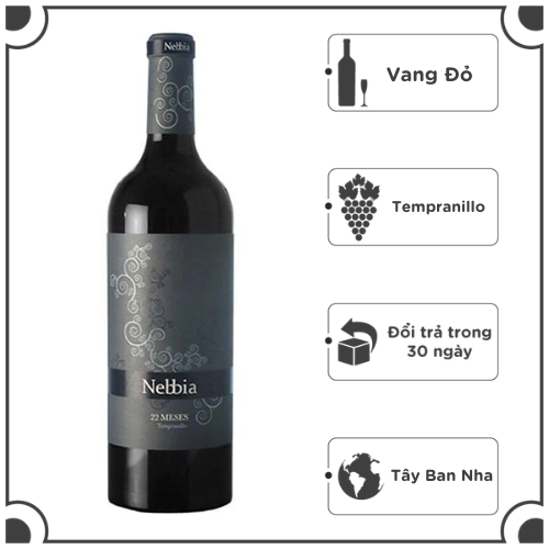 Rượu vang Nebbia 22 Meses Tempranillo