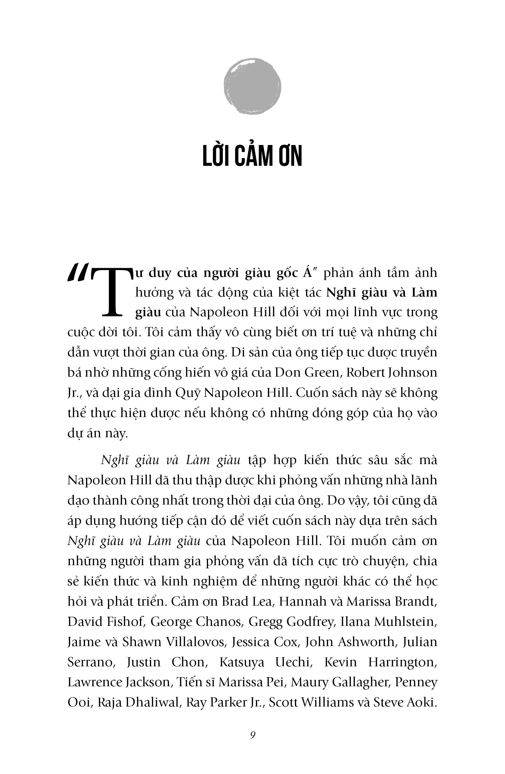 Tư Duy Của Người Giàu Gốc Á - Một Ấn Phẩm Về Nghĩ Giàu Và Làm Giàu