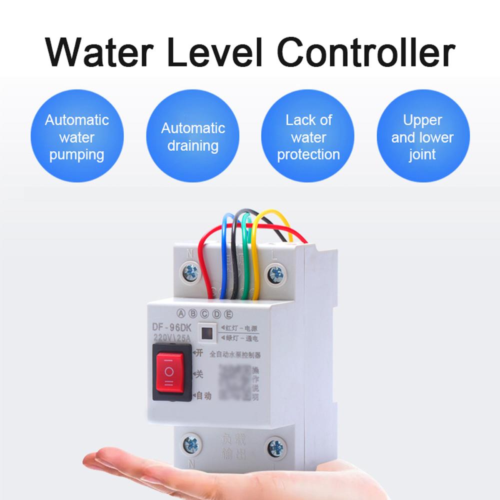 Fully Automatic Water Level Controller Water Tower Well Pool Water Pump Water Supplys and Drainage Controller