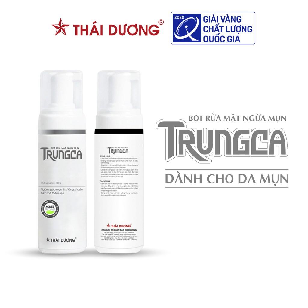 Sữa rửa mặt tạo bọt ngừa mụn TrungCa Sao Thái Dương 100g