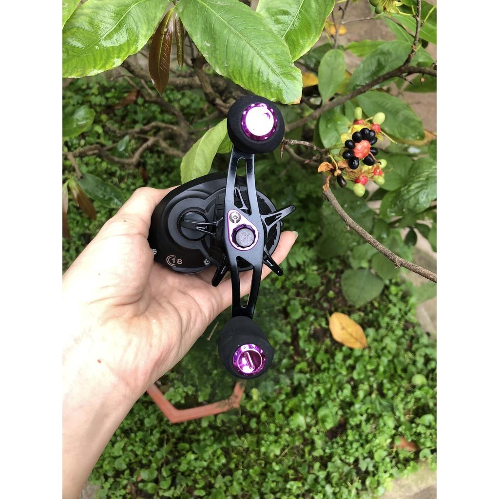 Máy Câu Ngang Lure AF 2000 Máy Câu Lure Full Kim Loại Máy Câu Cá Tay Trái Và Tay Phải AnhNamFishing