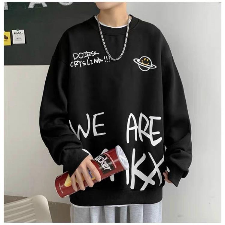 ÁO KHOÁC NỈ HODDIES NAM CỔ CHUI - THỜI TRANG HÀN QUỐC , NAM FORM RỘNG HỌA TIẾT SIÊU HOTTREND THỜI TRANG NAM 1986