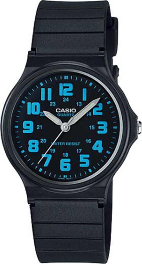 Đồng hồ unisex dây nhựa Casio MQ-71-2BDF