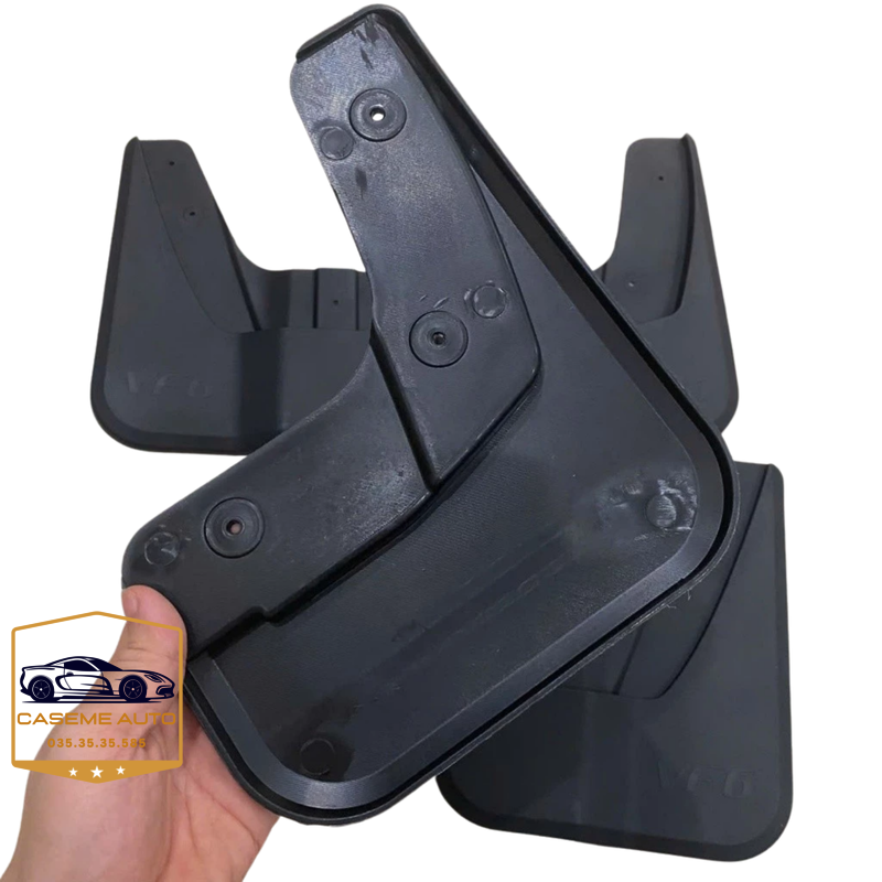 Chắn Bùn Ô Tô VinFast VF3 / VF5 / VF6 / VF7 / Limo Green – Bộ 4 Tấm Nhựa Cao Cấp - Hàng Chính Hãng