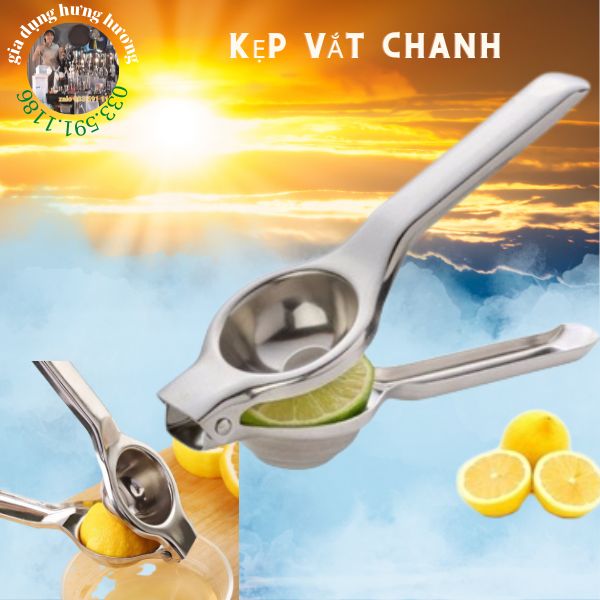 Dụng cụ vắt chanh cao cấp, ép kiệt nước chanh, nhanh tiện lợi cho các quán