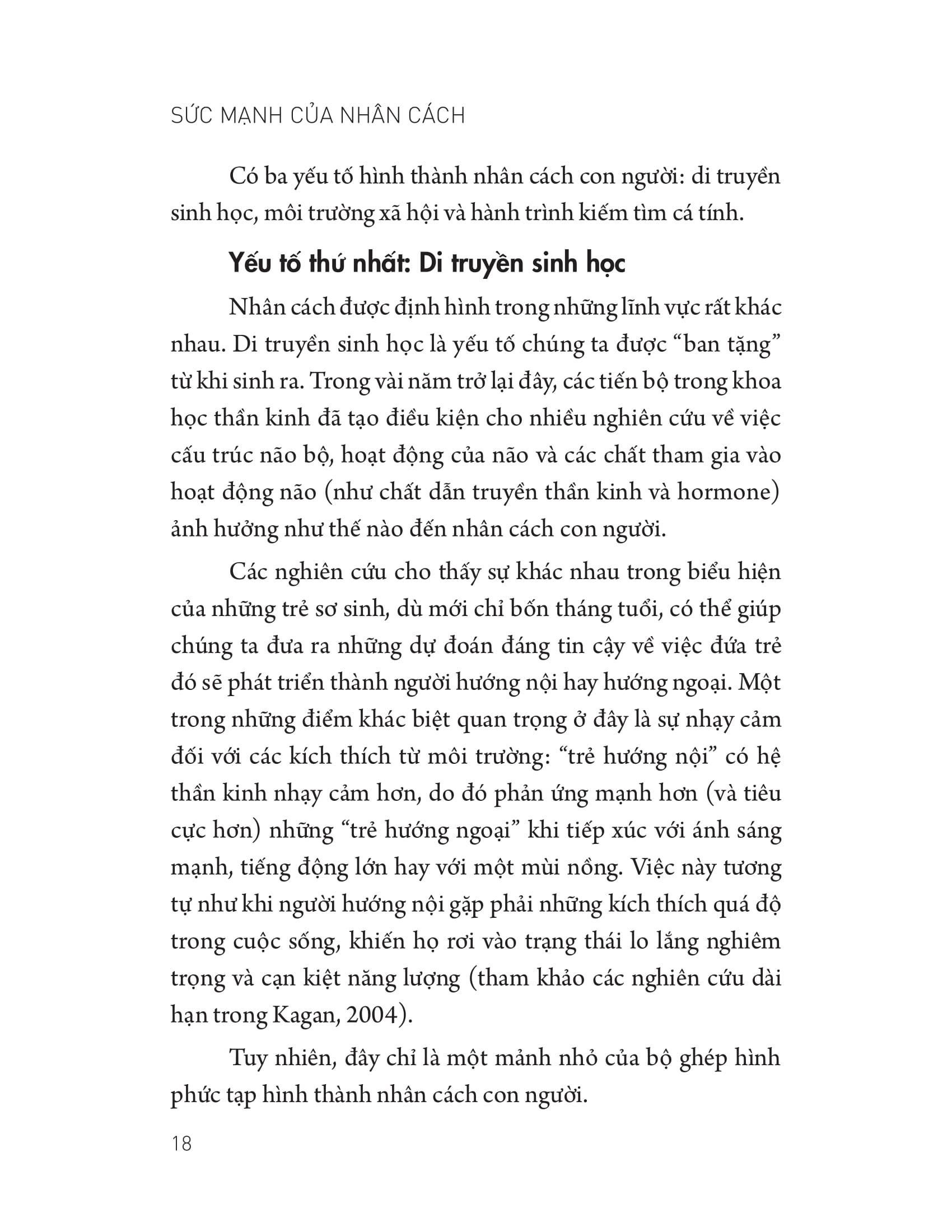 Sức Mạnh Của Nhân Cách