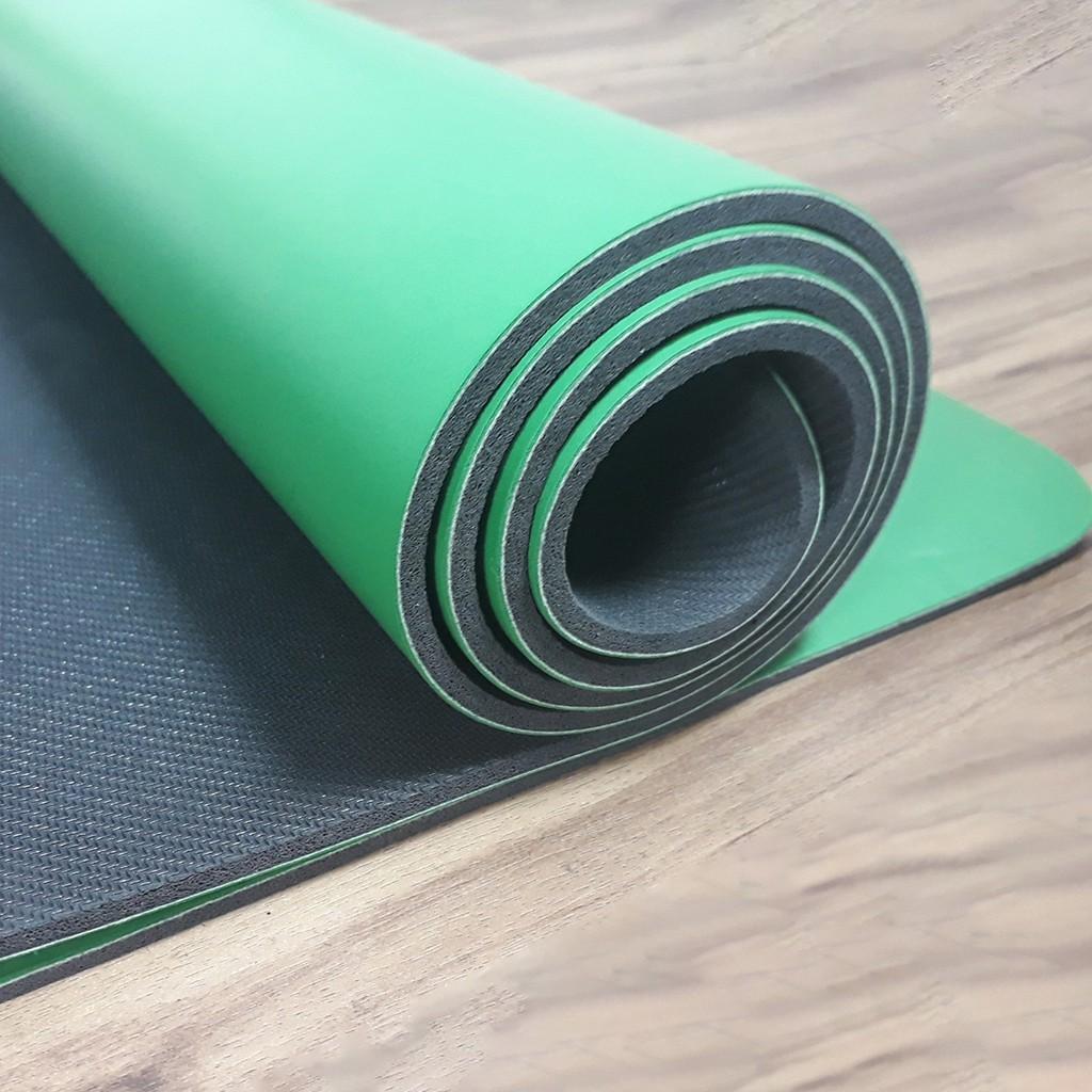 Thảm Tập Yoga LYPRO Định Tuyến Cao Su Non PU Kèm Túi Đựng Siêu Dày Siêu Êm Siêu Đẹp