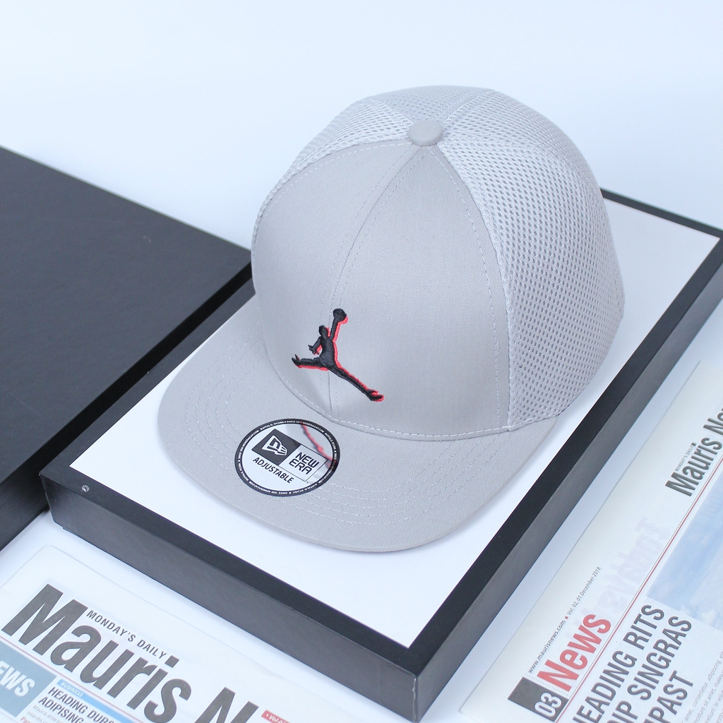 Nón hiphop, mũ snapback thể thao Jor.dan phối vải kaki form chuẩn thời trang đường phố siêu đẹp