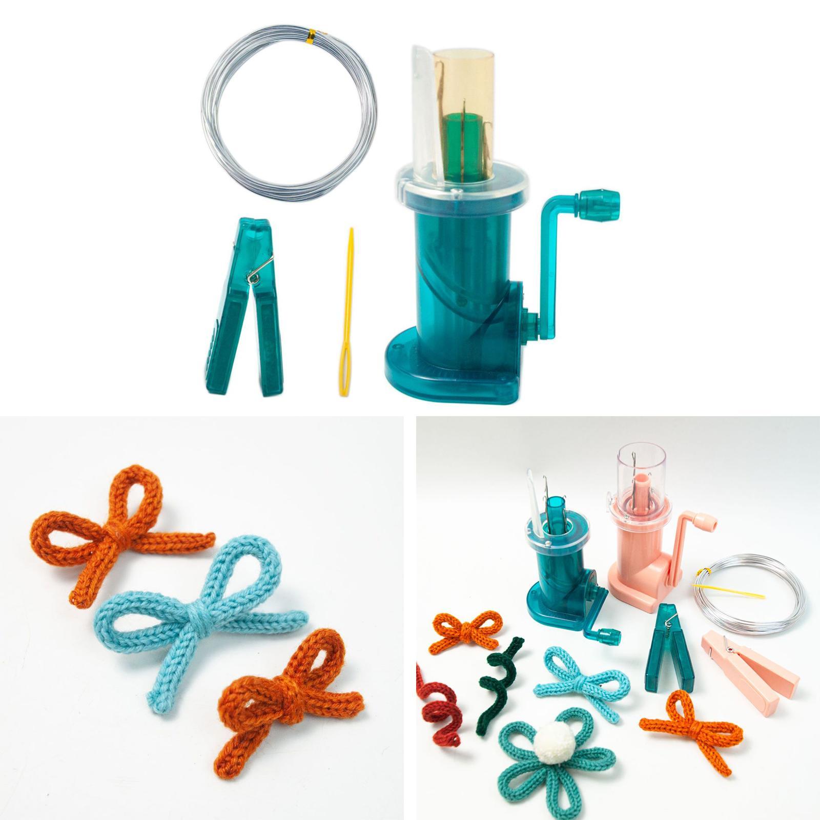 Hand Knitting Machine DIY Easy  Knitting Tool for Scarves Bracelets DIY Crafts