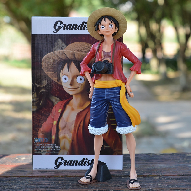 Mô Hình - Figure Luffy Granditsa One Piece ( Có 3 khuôn mặt biểu cảm thay thế )