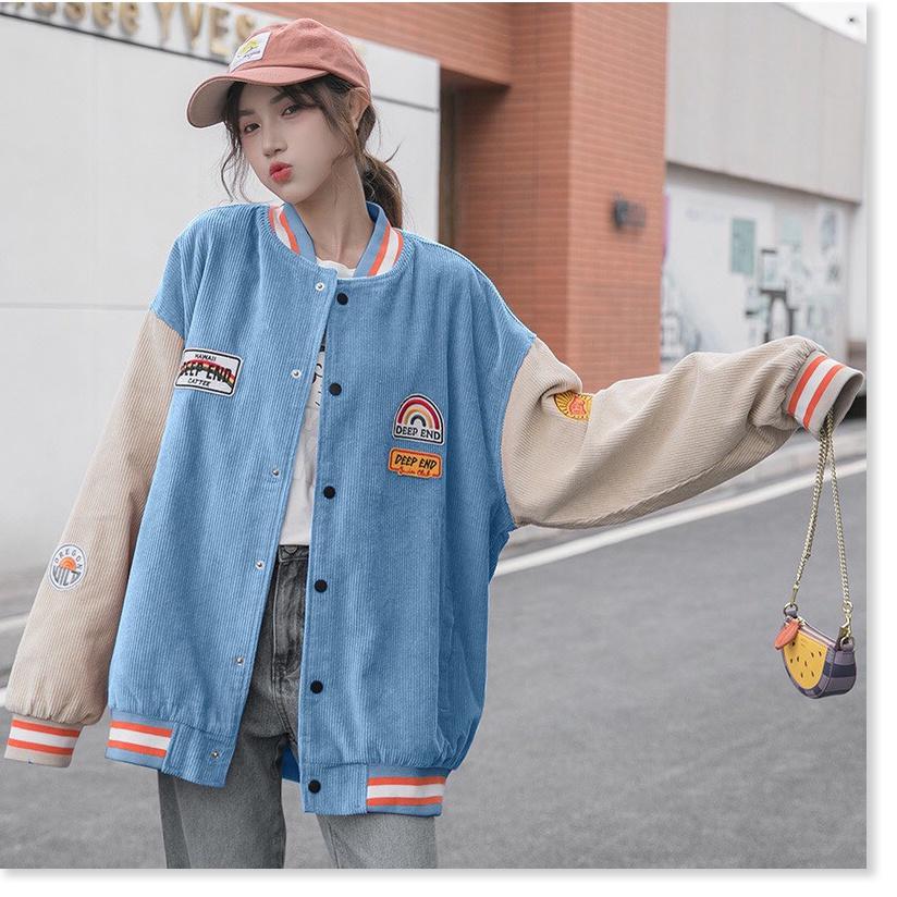 ÁO KHOÁC BOMBER , ÁO KHOÁC NHUNG BOMBER NỮ CỰC XINH BAO ĐẸP - TÔN DÁNG PHONG CÁCH HÀN QUỐC THỜI TRANG OASAKA FASHION