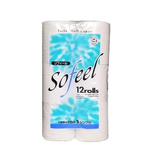 Giấy vệ sinh Sofeel 12 cuộn 30m, 55m - Hàng nội địa Nhật