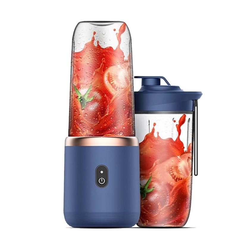 Máy Xay Sinh Tố Juicing Cup 300ML Cầm Tay 6 Lưỡi Sử Dụng Pin Sạc Cổng USB Siêu Tiện Lợi, Máy Xay Đa Năng