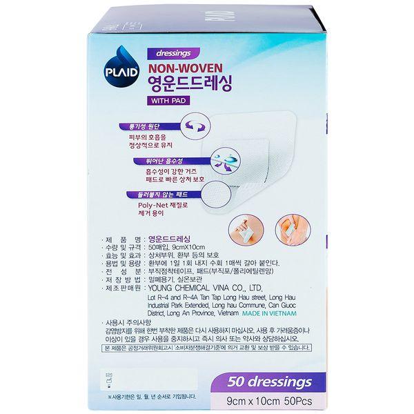 Băng có Gạc Vô Trùng Young Chemical các cỡ 6x7cm, 6x10cm, 9x10cm, 9x20cm, 9x25cm, 9x30cm