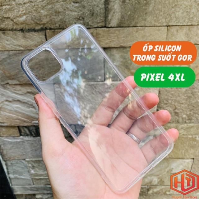 ốp lưng google pixel 4 4xl dẻo trong suốt chính hãng gor phụ kiện điện thoại huỳnh tân store - Hàng nhập khẩu