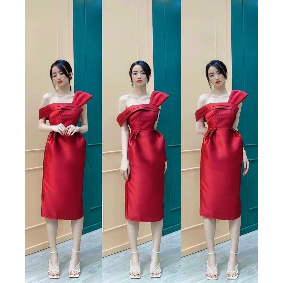 Đầm trễ vai siêu xinh