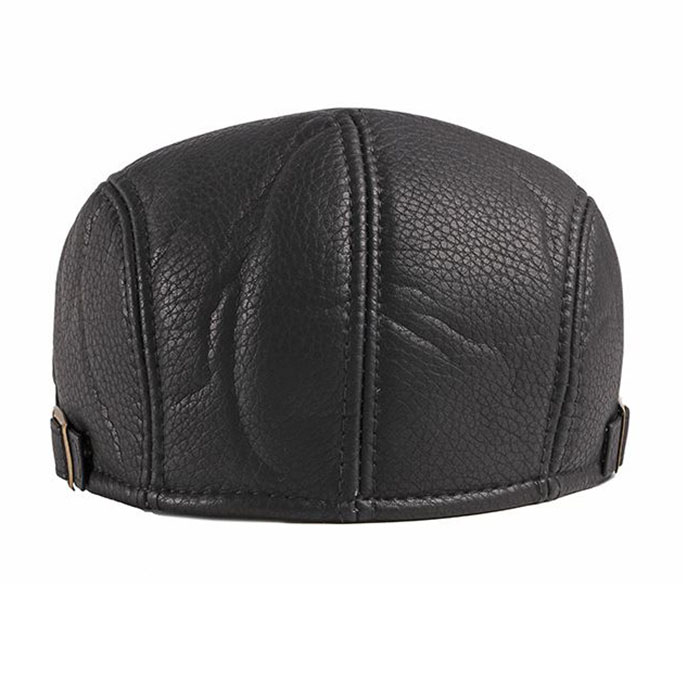 Mũ Nồi Beret Da Cao Cấp MN024 Cho Nam và Nữ Kiểu Dáng Classic Sang Trọng Lịch Lãm