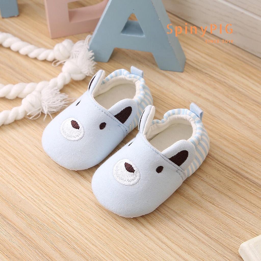 Giày tập đi cho bé 0-18 tháng tuổi chống trơn trượt chất liệu cotton hàng siêu xinh