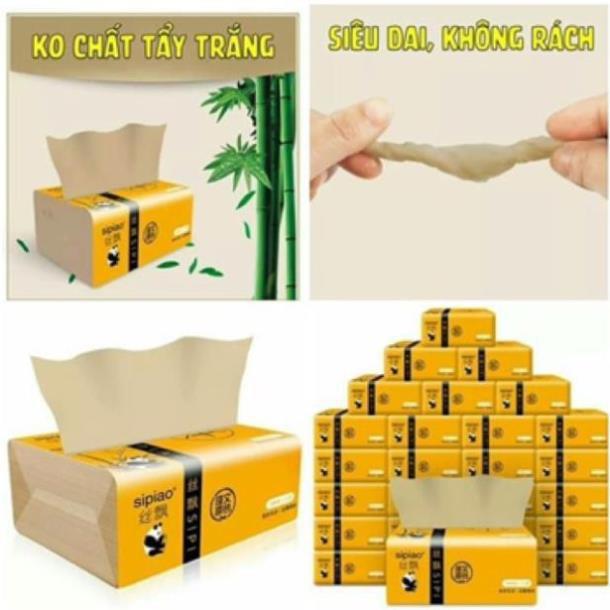 Thùng 30 Gói giấy ăn Gấu Trúc Sipiao siêu dai ( Nội đia Trung )