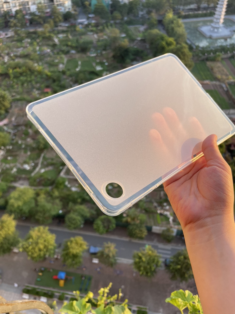 Ốp lưng dẻo cho máy tính bảng Oppo Pad air 10.36 inch lưng nhám mờ