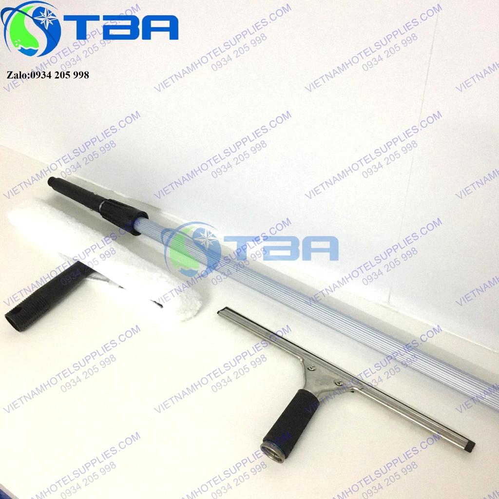Bộ lau kính 2,4m thân hợp kim nhôm cao cấp