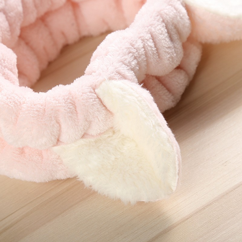 Băng Đô Bờm Tóc Nữ Tai Mèo Bông | Tiki