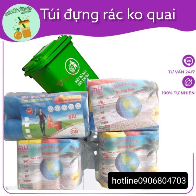 Túi đựng rác,túi nilon, bao rác tự phân hủy sinh học loại tốt tiện lợi, tiết kiệm nhiều màu