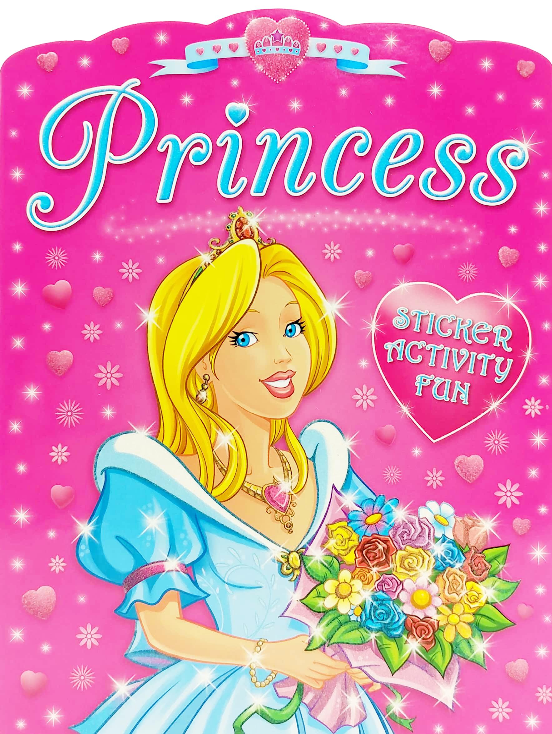 Sách ngoại văn: Princess Sticker Activity Book 3