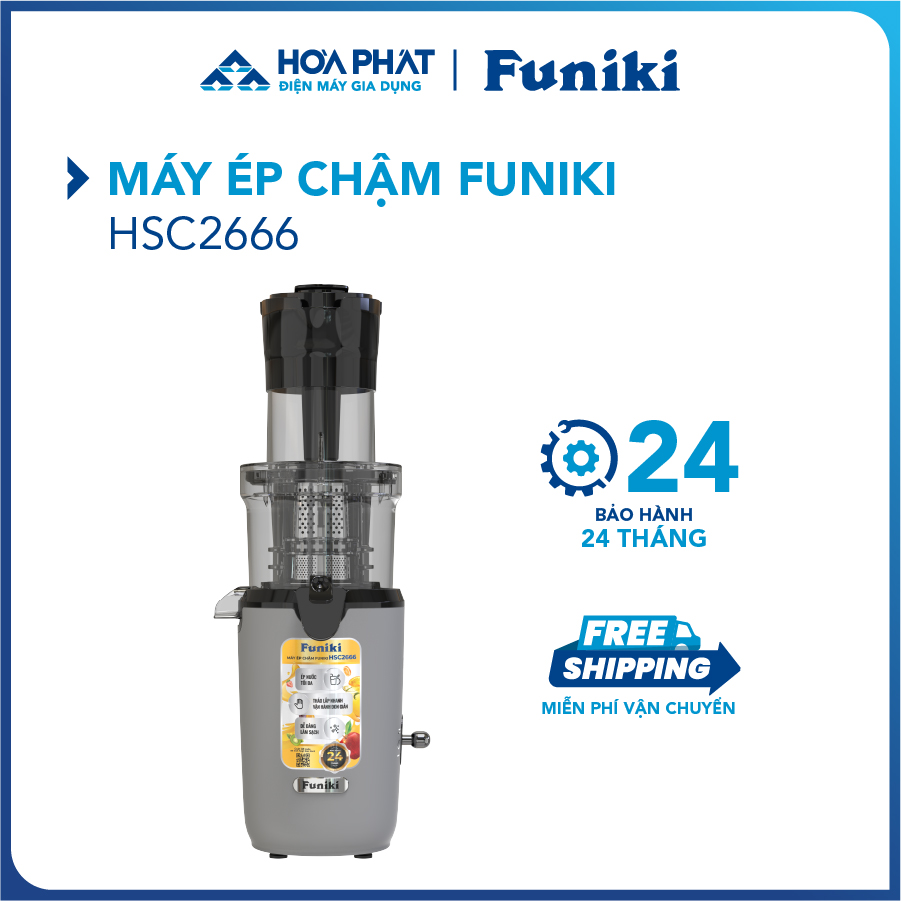 Máy ép chậm Funiky HSC2666 - Bảo hành 24 tháng - Hàng chính hãng