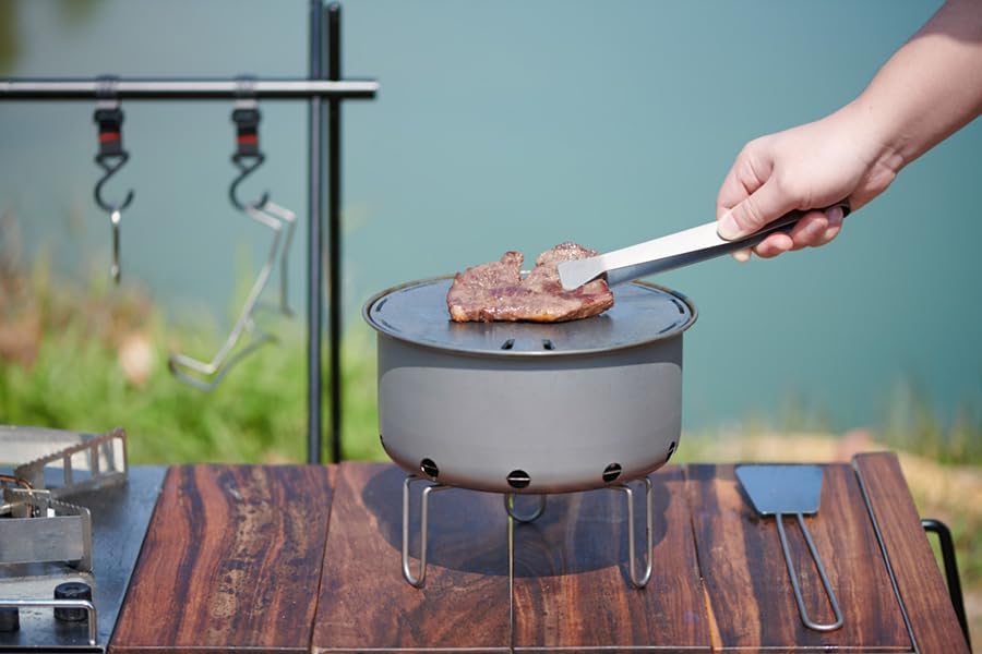 Kẹp gắp thịt nướng BBQ Titanium Keith Ti2206