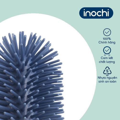 Chổi cọ toilet đầu silicone Inochi - Kirei MàuTrắng xanh/Trắng xám