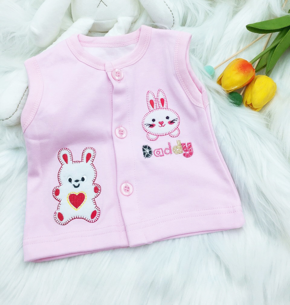 ÁO GHI LÊ 100% COTTON MÀU NGẪU NHIÊN CHO BÉ