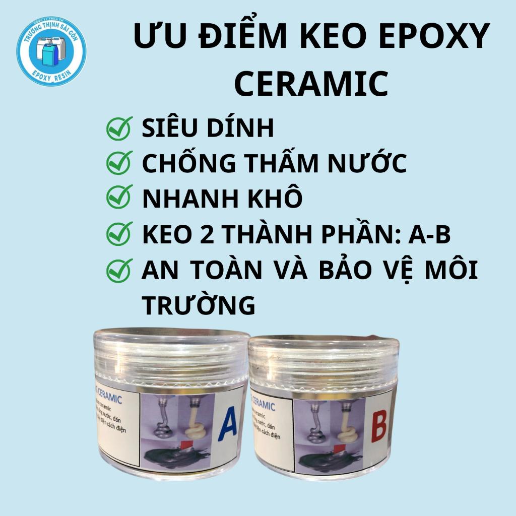 Keo Dán Đa Năng Keo Epoxy Ceramic Vá Lấp Chống Thấm Dán Đá Dán Gỗ Dán Sứ - Trường Thịnh Sài Gòn