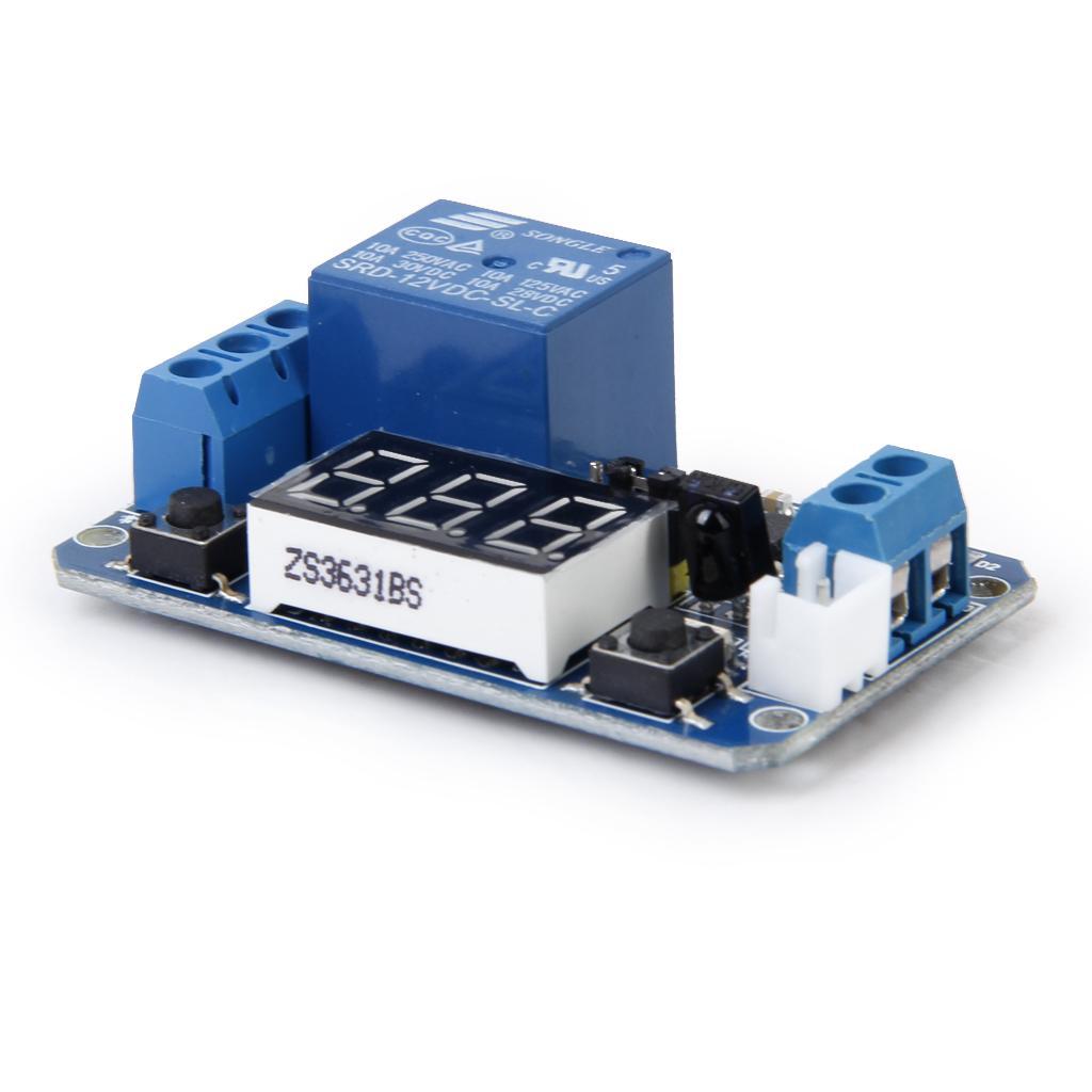 4X Multifunctional Timer Relay Control Module with Remote Control