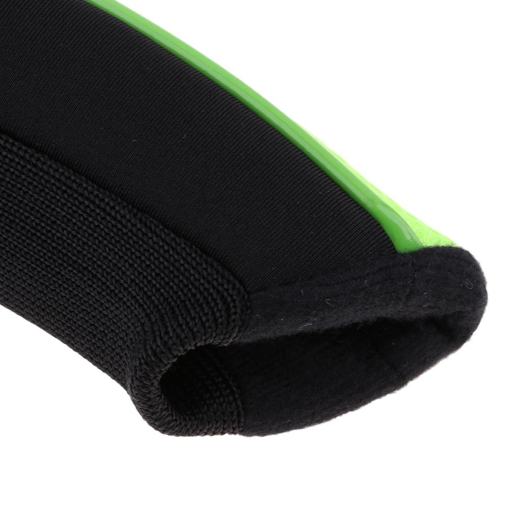 2x Golf Hybrid UT Club Head Cover Headcover W/ Number Tag Green Black