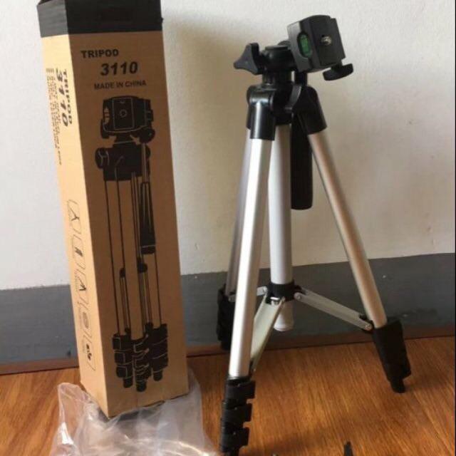 Gậy chụp ảnh 3 chân tripod tf - 3110 ,gắn máy ảnh, chụp hình tự sướng selfie live - shop1688