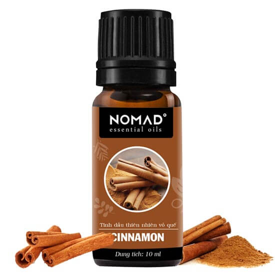 Tinh Dầu Thiên Nhiên Vỏ Quế Nomad Essential Oils Cinanmon