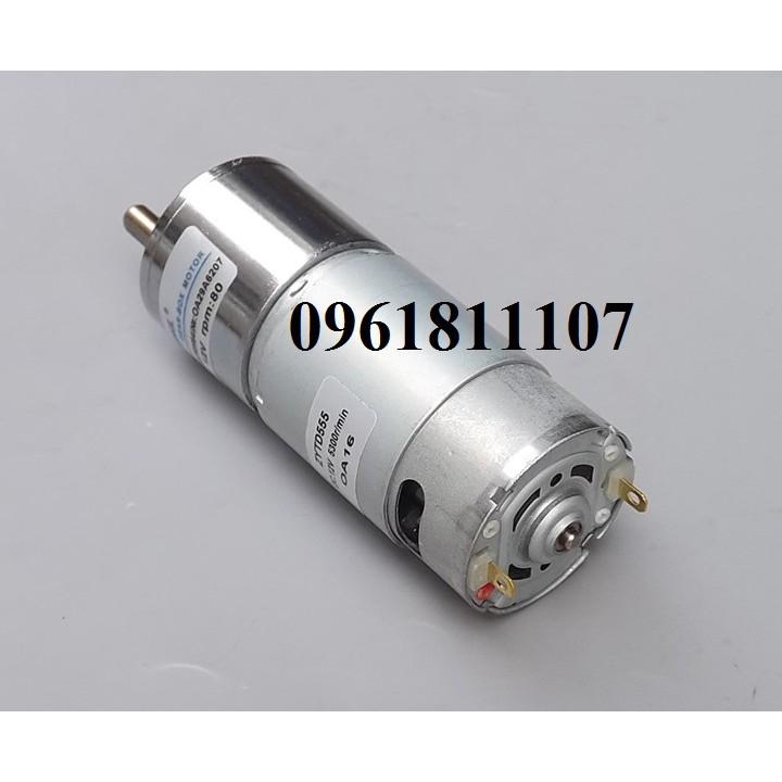 Motor giảm tốc 12V 45 vòng 24V 30 VÒNG 555