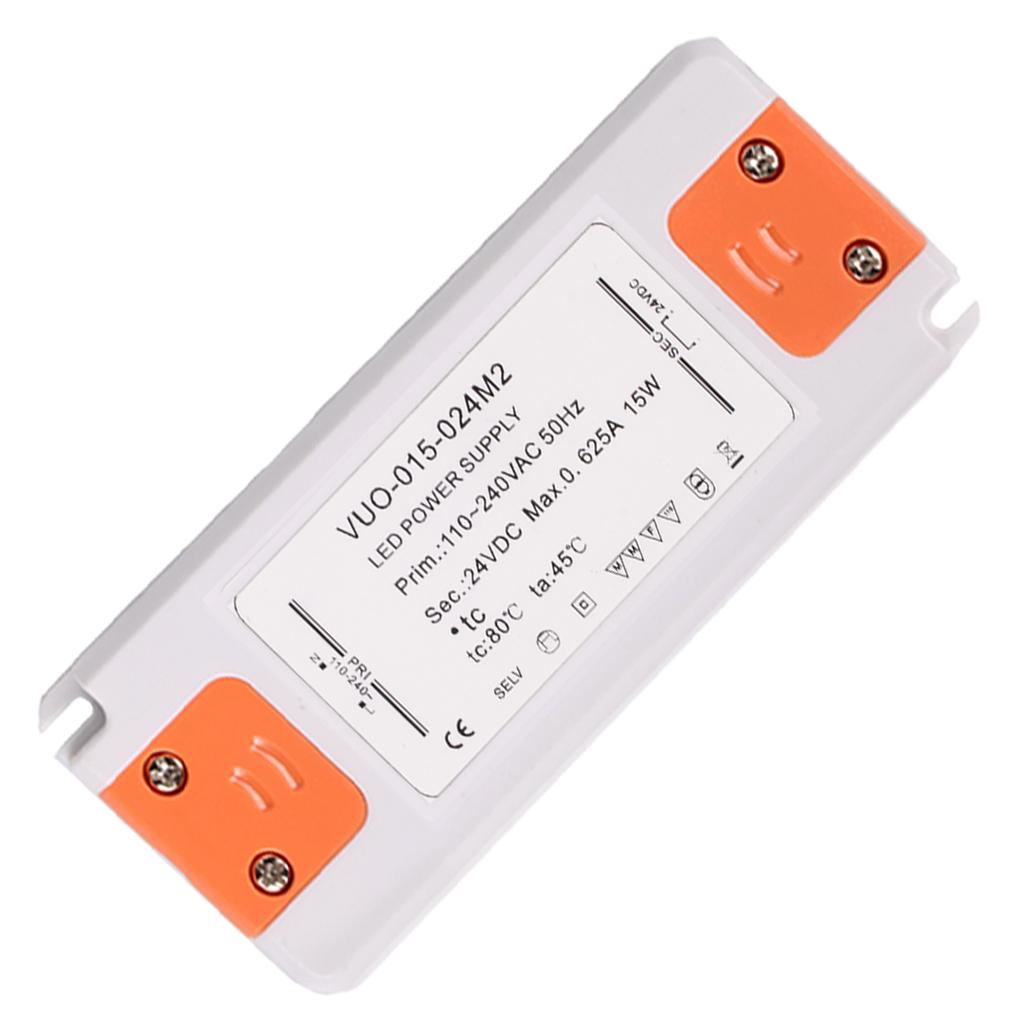 LED Biến Áp nguồn Điều 15W 24V cho Dây Đèn Bóng/1 chiếc