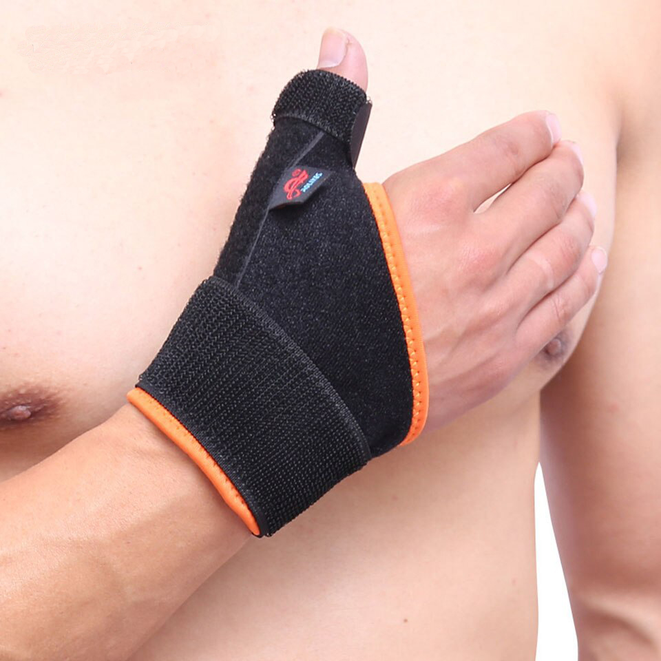 Nẹp Cố Định Ngón Tay Cái Aolikes Ye - 1670 Thumb Pressured Wrist Protector - Hàng Chính Hãng - Orange - Tay Phải
