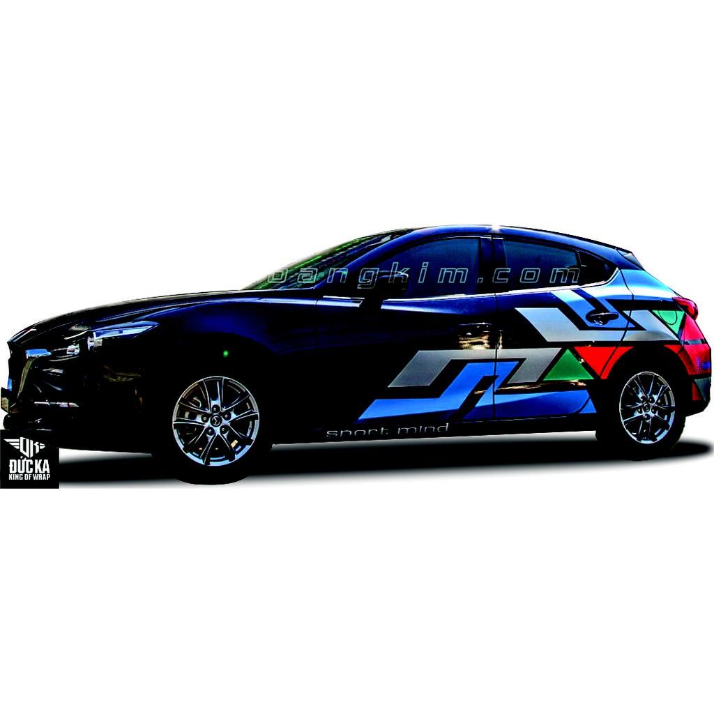 Decal Ô Tô Mazda 3