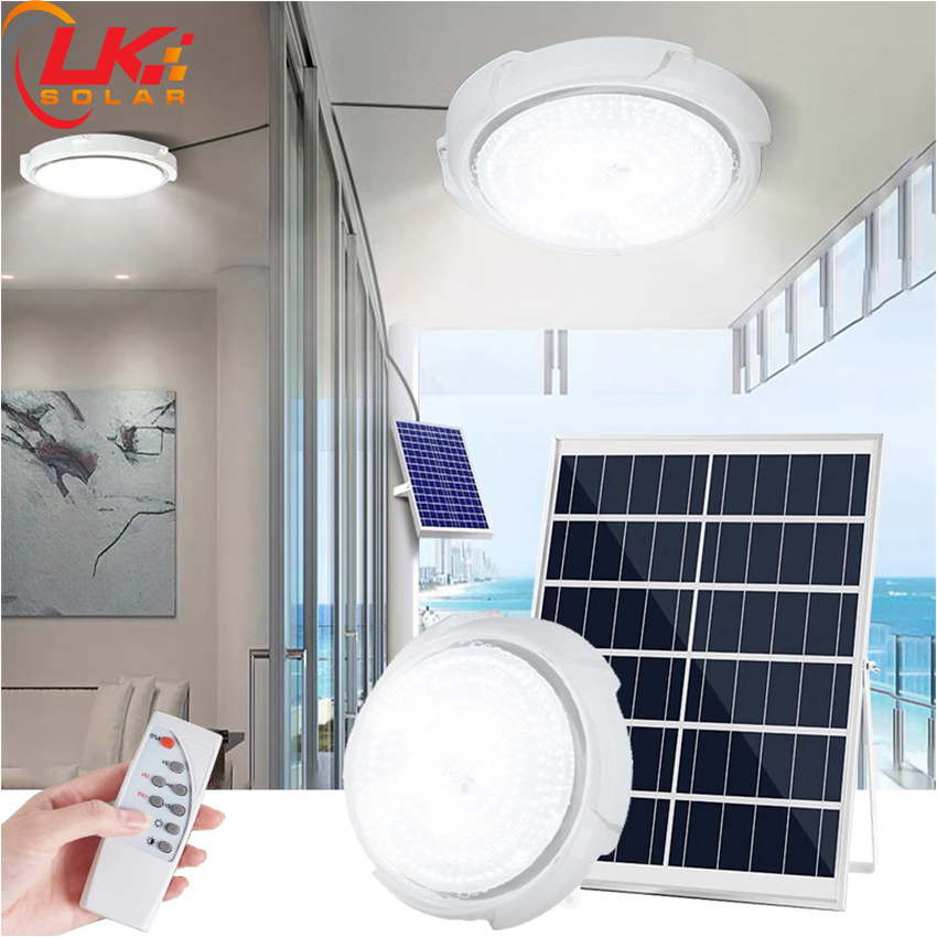 Đèn Led Ốp Trần Năng Lượng Mặt Trời Siêu Sáng 100W CHÍNH HÃNG- LK SOLAR XDD-77100, Sử dụng 100% năng lượng mặt trời, dễ dàng lắp đặt ngoài ban công, phòng khách, phòng ngủ, cảm biến ánh sáng, có remote điều khiển từ xa