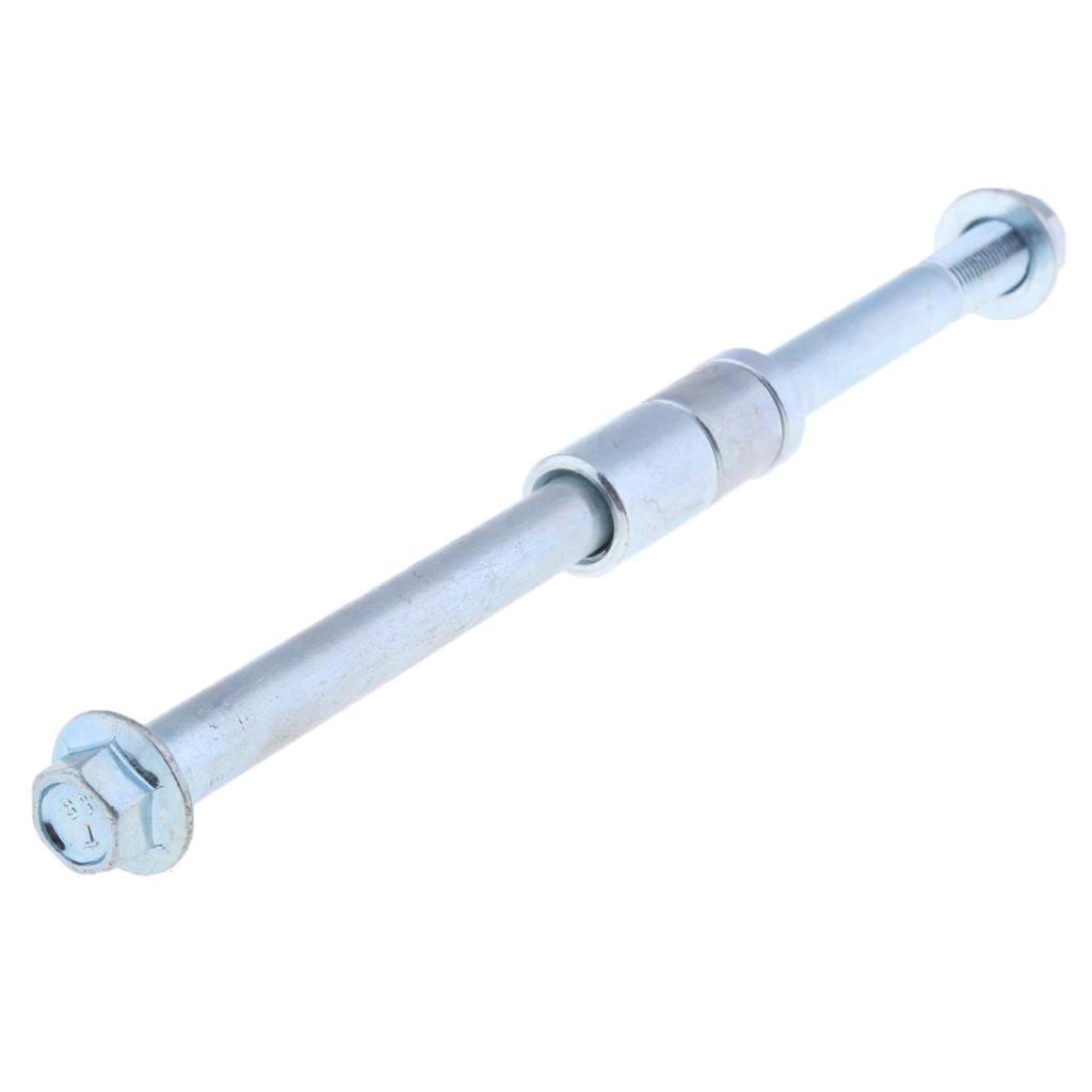 2X 12mm 230mm universal motorcycle bike front wheel rear wheel axle axle 3