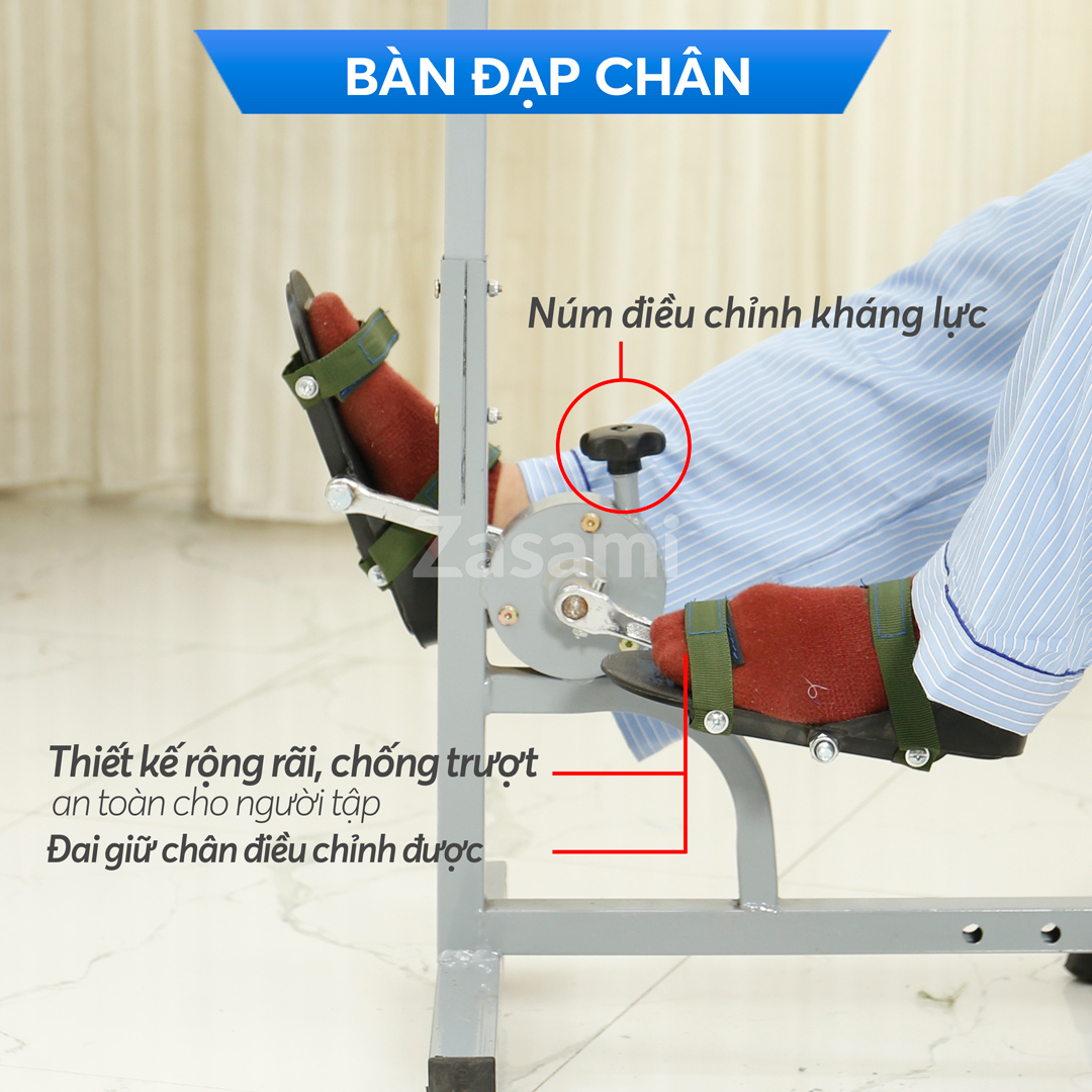 Thiết Bị Phục Hồi Chức Năng Zasami 4 Trong 1