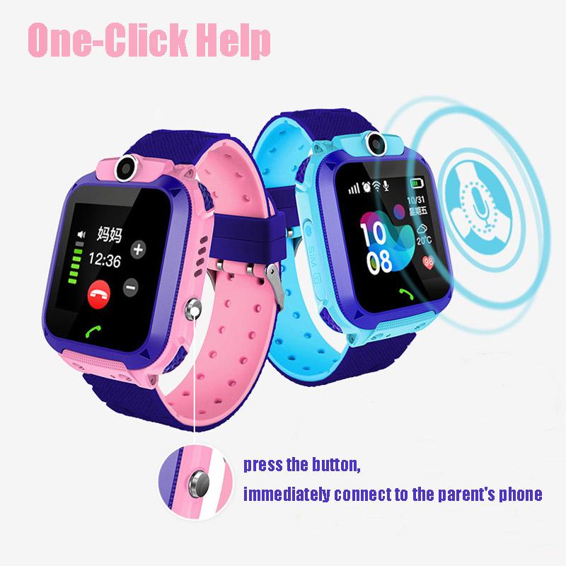Trẻ Em Thông Minh 2 SIM Thẻ Thông Minh Trẻ Em Đồ Chơi Điện Thoại IP67 Chống Nước SOS Chống Mất LBS Vị Trí Theo Dõi quà Giáng Quà Tặng Sinh Nhật